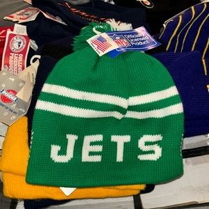 New York jets vintage winter hate beanie